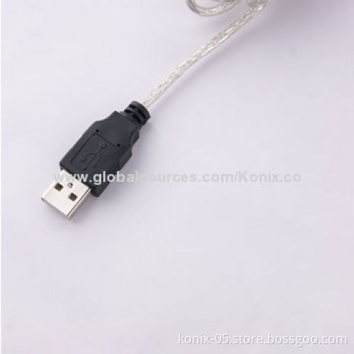 Portable guitar cable supports USB for irig mic